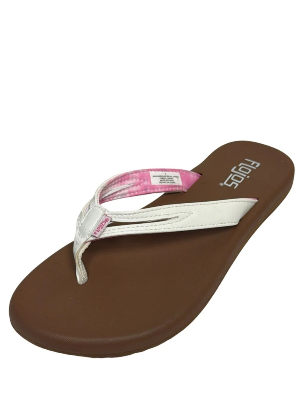 FLOJOS MEMORY FOAM FLIP FLOPS. SIZE:6